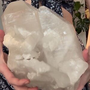 HUGE natural quartz Cluster